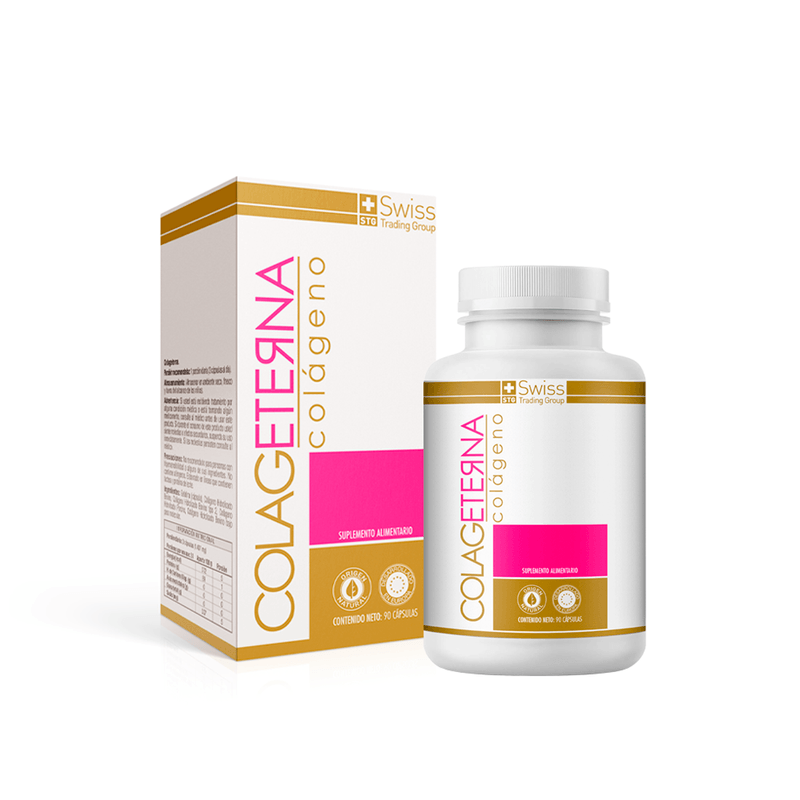 Colageterna Colágeno Hidrolizado. 90 Cápsulas.