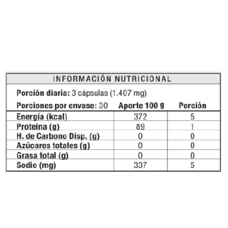 Colageterna Colágeno Hidrolizado. 90 Cápsulas.