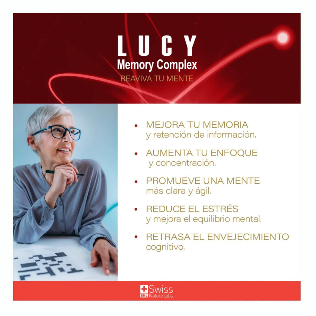Lucy Memory Complex Memoria y enfoque. 30 Cápsulas