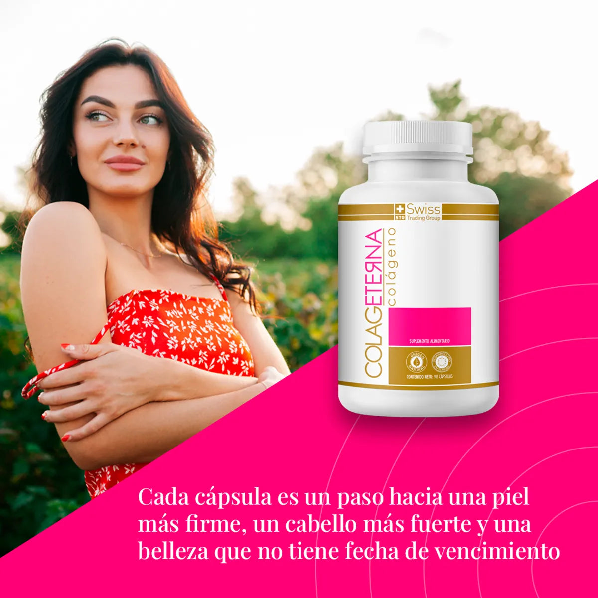 Colageterna Colágeno Hidrolizado. 90 Cápsulas.